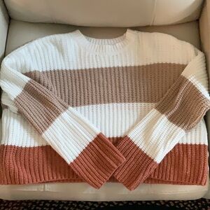 Crew Neck crop Sweater